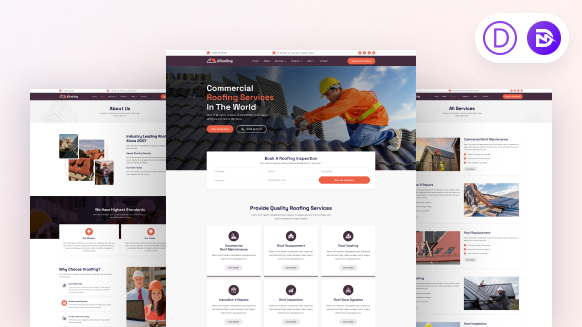 Divi Roofing Layout Packs